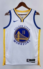 2023 Golden State Warriors White #11 NBA Jersey-311