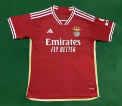 2023-2024 Correct Verison Benfica Home Red Thailand Soccer Jersey AAA-0009