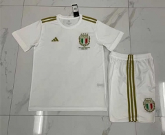 125th Anniversary Edition Italy Home White Soccer Uniform-718