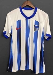 2023-2024 Hertha BSC Home Blue&White Thailand Soccer Jersey AAA-9171