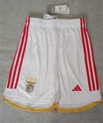 2023-2024 Benfica Home White Thailand Soccer Shorts-2886