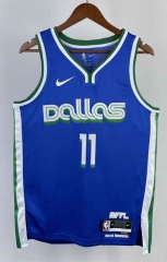 2023 City Version Dallas Mavericks Blue #11 NBA Jersey-311