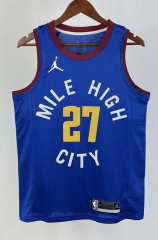 2021 Denver Nuggets Blue #27 NBA Jersey-311