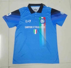 2023-2024 Napoli Blue Thailand Soccer Jersey AAA-9171