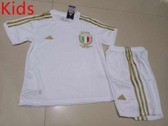 2023-2024 Commemorative Edition Italy White Kids/Youth Soccer Uniform-507