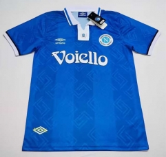 Retro Version 93-94 Napoli Home Blue Thailand Soccer Jersey AAA-2390