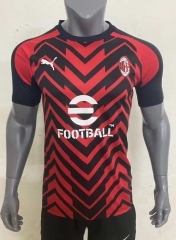 2023-2024 AC Milan Red&Black Training Soccer Jersey AAA-2390