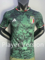 Player Version 2023-2024 (4 Star) Italy Green Thailand Soccer Jersey AAA-9665