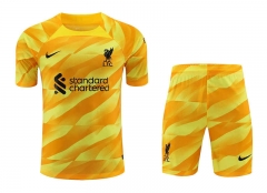 2023-2024 Liverpool Goalkeeper Yellow Thailand Soccer Uniform-418