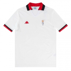 Retro Version 89-90 Champions League AC Milan White Thailand Soccer Jersey AAA-7505