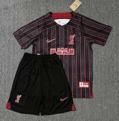 2023-2024 Special Version Liverpool Red&Black Soccer Uniform-WD