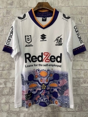 2023 Melbourne White Thailand Rugby Shirt