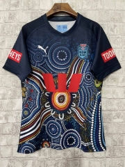 2023 South Wales Blue Thailand Rugby Shirt