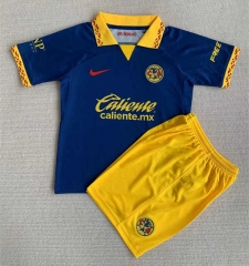 2023-2024 Club America Away Royal Blue Soccer Uniform-AY