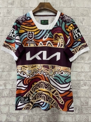 2023 Brisbane Broncos Colorful Thailand Rugby Shirt