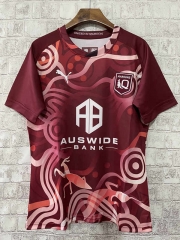 2023 QLD Maroons Red Thailand Rugby Shirt