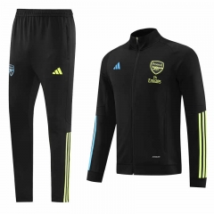 2023-2024 Arsenal Black Thailand Soccer Jacket Uniform-LH