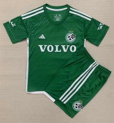 2023-2024 Maccabi Haifa Home Green Soccer Uniform-AY