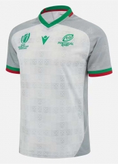 2023 World Clup Portugal Away White&Gray Thailand Rugby Shirt