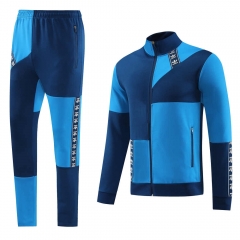 2023-2024 Blue Thailand Soccer Jacket Uniform-LH