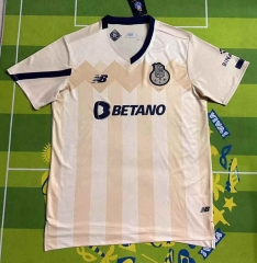 2023-2024 Porto Away Earthy Yellow Thailand Soccer Jersey AAA-HR