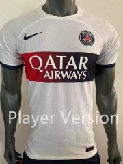 Player Version 2023-2024 Paris SG Away White Thailand Jersey-518