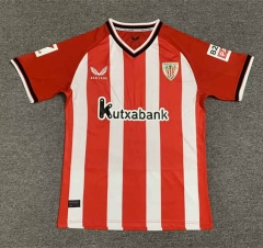 2023-2024 Athletic Bilbao Home Red and White Thailand Soccer Jersey AAA-512