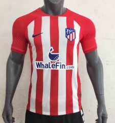 2023-2024 Correct Version Atletico Madrid Home Red&White Thailand Soccer Jersey AAA-416