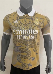2023-2024 Real Madrid Gold Thailand Soccer Jersey AAA-416