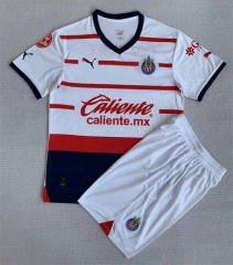 2023-2024 Chivas Away White Soccer Uniform-AY