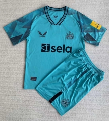 2023-2024 Newcastle United Goalkeeper Lake Blue Soccer Uniform-AY