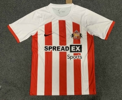 2023-2024 Sunderland AFC Home Red&White Thailand Soccer Jersey AAA-GB