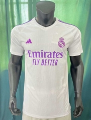 2023-2024 Real Madrid Goalkeeper White Thailand Soccer Jersey AAA-305