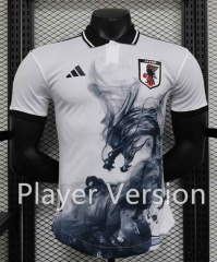 Player Version 2023-2024 Japan White&Grey Thailand Soccer Jersey AAA-888