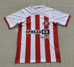 2023-2024 Sunderland AFC Home Red&White Thailand Soccer Jersey AAA-0009