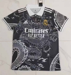 2023-2024 Real Madrid Black Thailand Soccer Jersey AAA-708