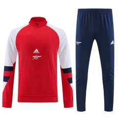 2023-2024 Arsenal Red Thailand Soccer Tracksuit Uniform-4627