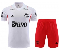2023-2024 Flamengo White Thailand Soccer Uniform AAA-4627