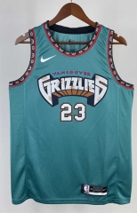 Memphis Grizzlies Green #23 NBA Jersey-311