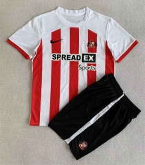 2023-2024 Sunderland AFC Home Red&White Soccer Uniform-AY