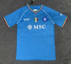 (S-4XL) 2023-2024 Napoli Home Blue Thailand Soccer Jersey AAA-GB