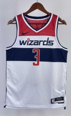 2023 Washington Wizards Home White #3 NBA Jersey-311