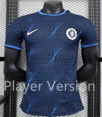 Player Version 2023-2024 Chelsea Away Blue Thailand Soccer Jersey AAA-888