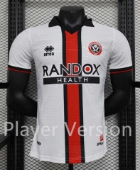 Player Version 2023-2024 Sheffield United White Thailand Soccer Jersey AAA-888