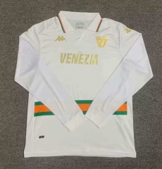 2023-2024 Venezia F.C. Away White LS Thailand Soccer Jersey AAA-512