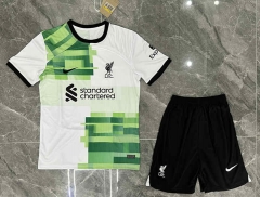 2023-2024 Liverpool Away White&Green Soccer Uniform-GB