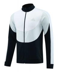 2023-2024 Adidas Black&White Thailand Soccer Jacket-LH