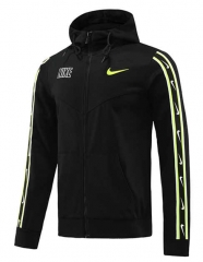 Nike Black Thailand Soccer Jacket With Hat-LH