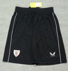 2023-2024 Athletic Bilbao Home Black Thailand Soccer Shorts-2886
