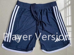 Player Version 2023-2024 Arsenal Royal Blue Thailand Soccer Shorts-6886